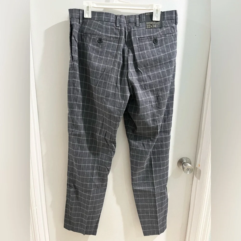 Banana Republic Performance Linen Dress Pants, size 32 X 34, new!